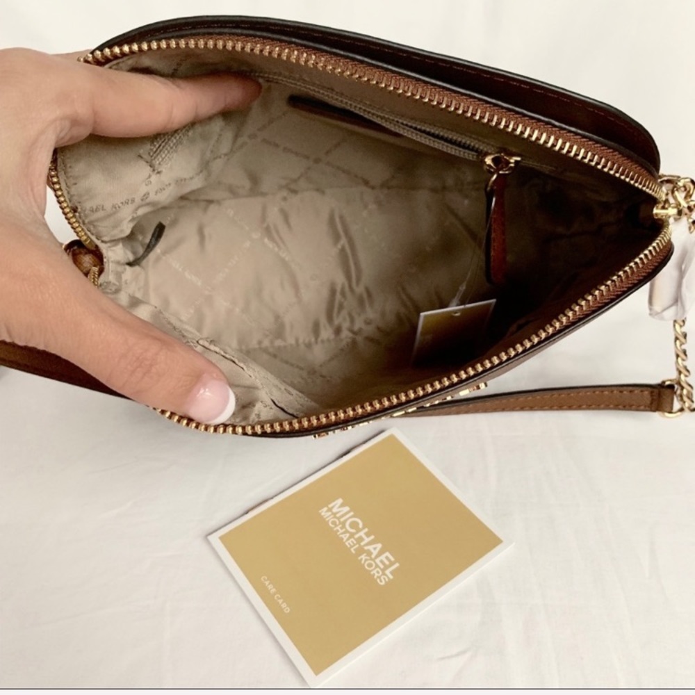 NWT authentic MK leather Cindy Dome crossbody - Picture 7 of 8